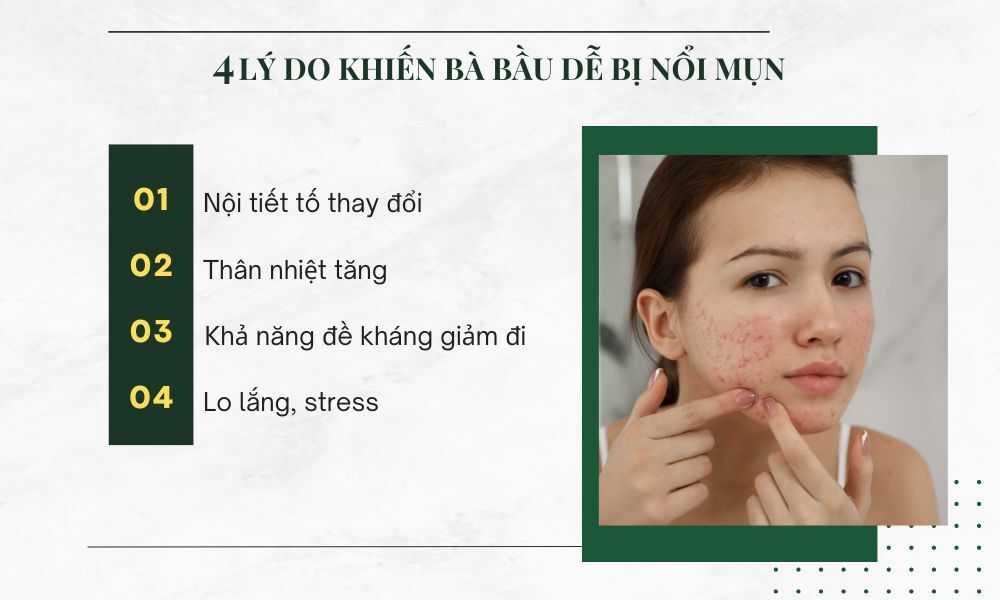 Những spa trị mụn cho bà bầu