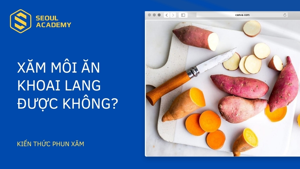 Khoai lang thúc đẩy quá trình tự lành và lên màu của môi